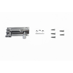 50mm Barrel bolt Neck Chrome Plated,  - Cashbuild
