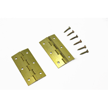 75mm Butt Hinge Solid Brass,  - Cashbuild