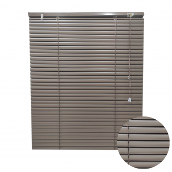 Aluminium Blinds Brown 1000x1200mm, BERGAMO - Cashbuild