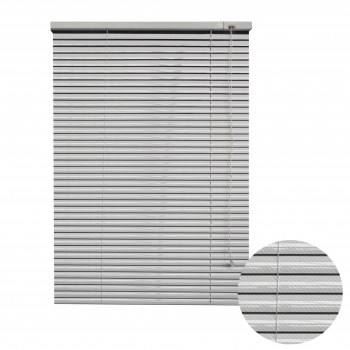 Aluminium Blinds Stripe/white, Beige 600x900mm, BERGAMO - Cashbuild