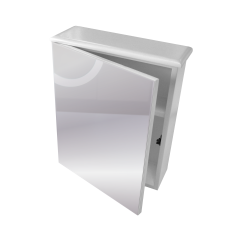 Bathroom Cabinet Full Mirror 360x300x95, ICON - Cashbuild