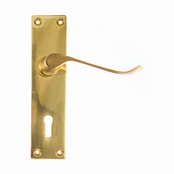 Brass 6 Victorian Scroll Plated Handle,  - Cashbuild
