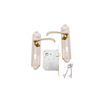 Orion Slim Brass with SABS 3 Lever Lockset,  - Cashbuild