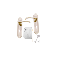 Orion Slim Brass with SABS 3 Lever Lockset,  - Cashbuild