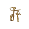 Curtain Track Brass Hooks Quantity:50,  - Cashbuild