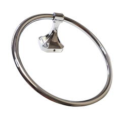 Kirk Coral Zinc Towel Ring, CORAL - Cashbuild