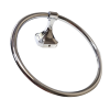 Kirk Coral Zinc Towel Ring, CORAL - Cashbuild