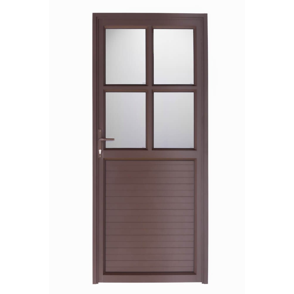 Aluminium Door Catherdral Full Bronze 900x2100mm Aluminium Door Catherdral Full Bronze 900x2100mm