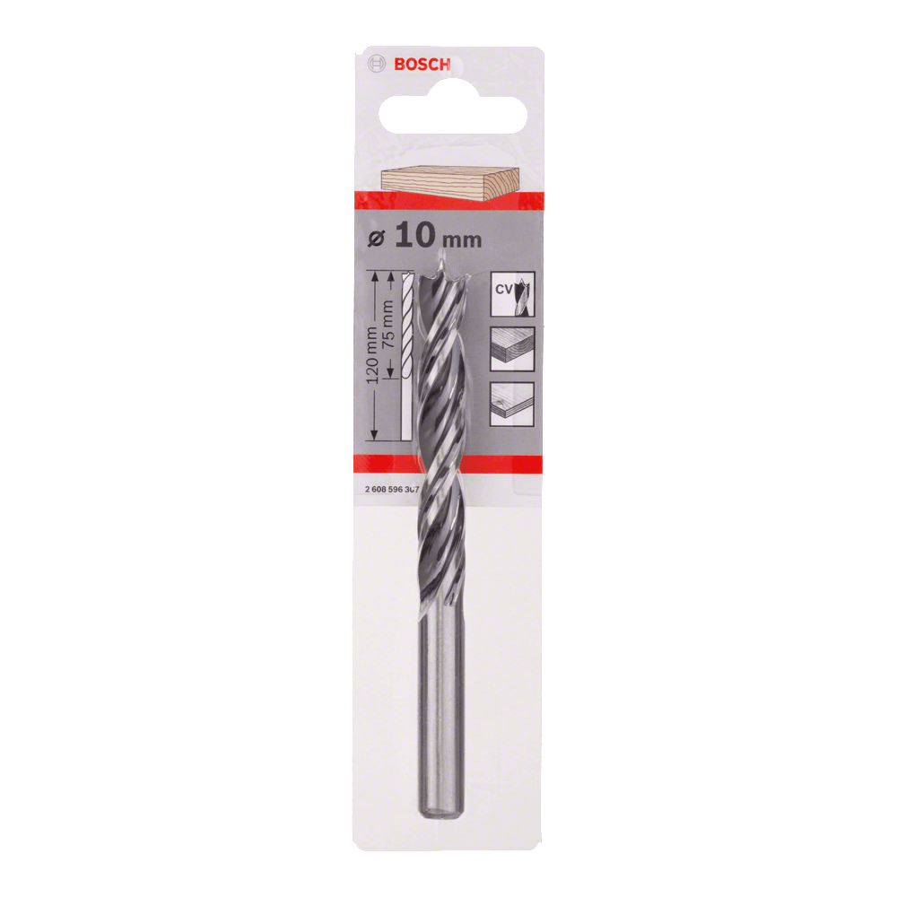 Bosch Wood Drill Bit 10mmx120mm Bosch Wood Drill Bit 10mmx120mm