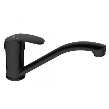 Pisces Ii Sink Mixer Deck Type Black