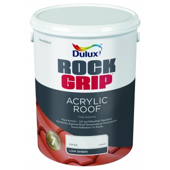 Dulux Rockgrip Roof Paint 5L Charcoal, DULUX - Cashbuild