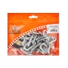 Chain Galvanised 6mm X 1000mm, 38mm Iron Padlock,  - Cashbuild