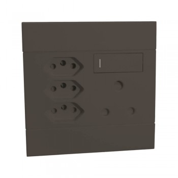 Electrical Plug Socket Single 16a 3 X V-slim Ch Veti