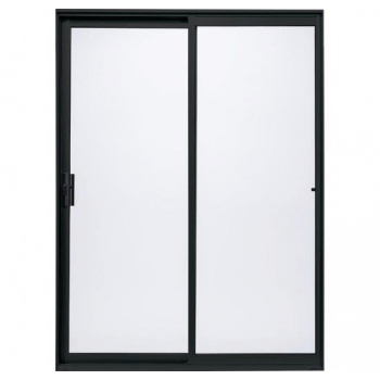 Sliding Door Aluminium In Charcoal 1.5m