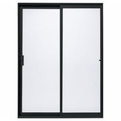 Sliding Door Aluminium In Charcoal 1.5m