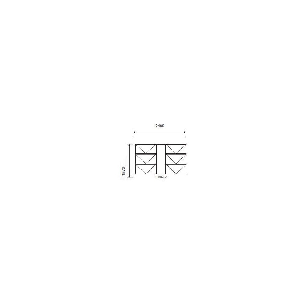 Window Frame Steel Td6757 F7 Window Frame Steel Td6757 F7