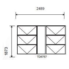 Window Frame Steel Td6757 F7