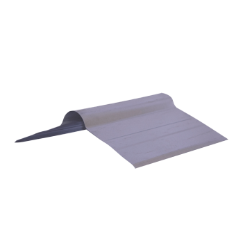Ridge Rolltop Galvanised 3600x400x04mm