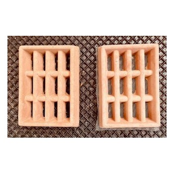 Air Brick Concrete Red