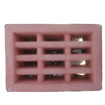 Concrete Airbrick 55mm Terracotta