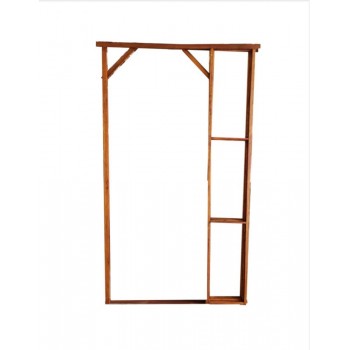 Doorframe Hard Wood 40 X 60 Single Sidelight