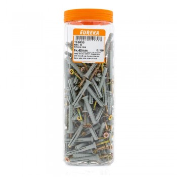 Nail In Nylon Csk 150 X 6x40mm