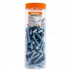 Eureka Coach Screw Galvanized Mild Steel 10x40mm Quantity:75