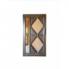 Door Aluminium Double Diamond