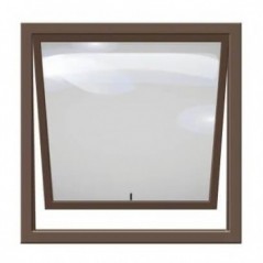 Window Frame Aluminium 28-pt66 Bronze Clear