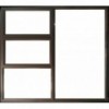 Window Frame Aluminium Ptt2118 Bronze