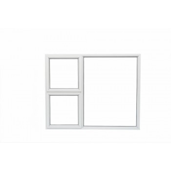 Window Frame Aluminium 28-ptt1512 Natural Clear Left Hand
