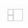 Window Frame Aluminium 28-ptt1512 Natural Clear Left Hand