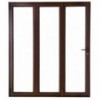 Door Aluminium Stack Folding 1.8m Bronze Right Hand Open Out