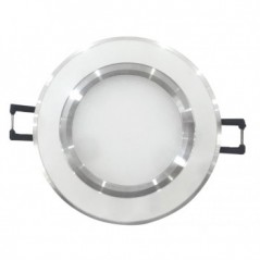 Led Downlight 5w Silver Trim