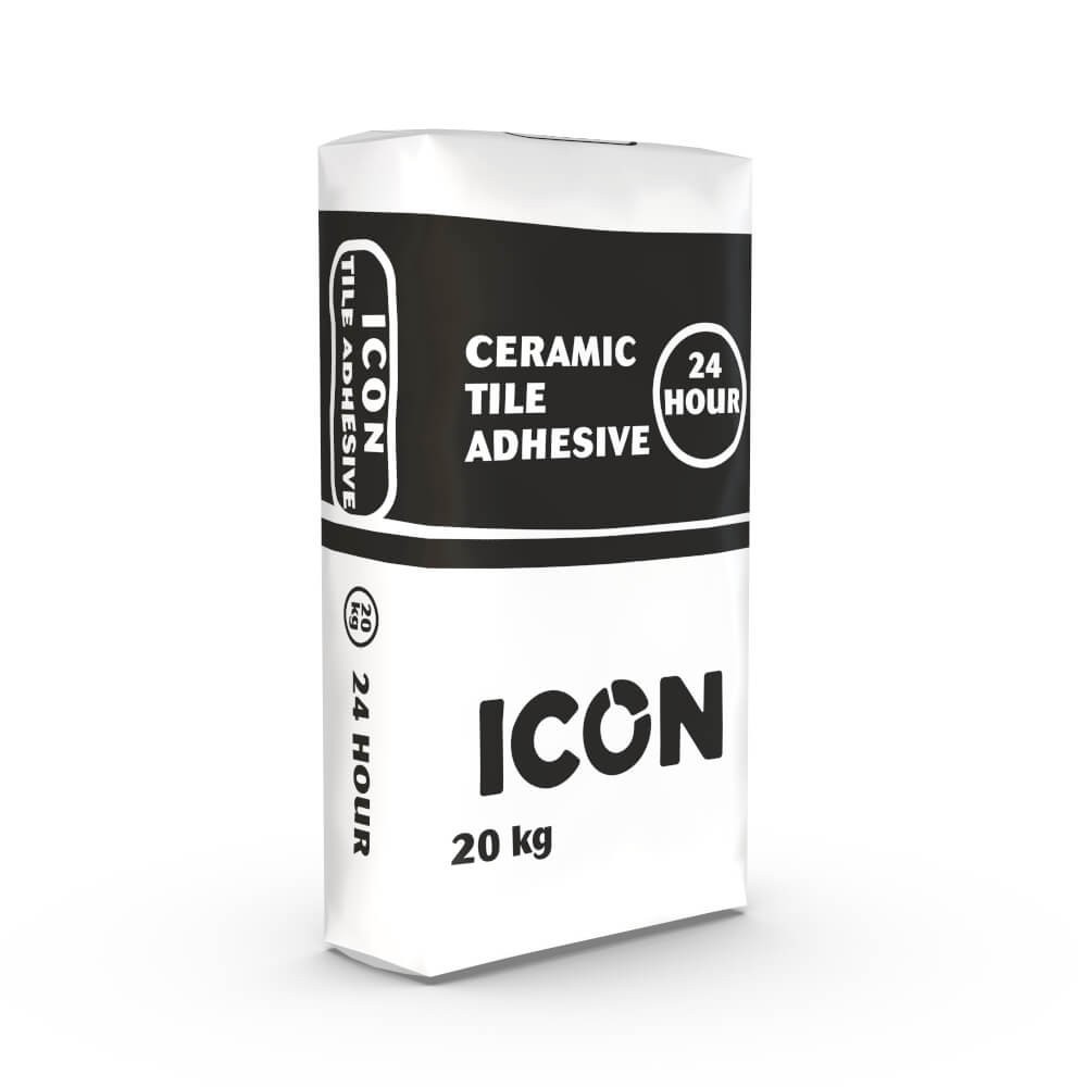 Icon Ceramic 24 Hour Tile Adhesive 20kg Icon Ceramic 24 Hour Tile Adhesive 20kg
