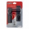 Anouk -matt Black 6” Handles & 2-lever Mortise Lock