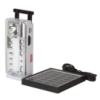 Rechargeable Led Emergency Light 5w White & Solar Panel