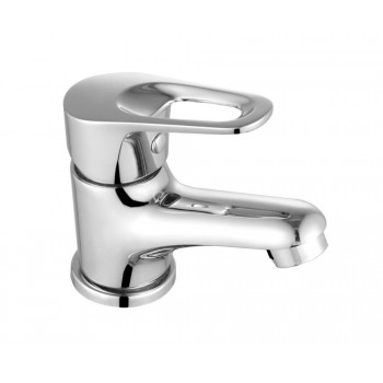 Quartz Loop Basin Mixer Short Body