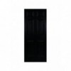 Deep Moulded Pre-painted Light Duty Interior Tudor 6 Panel Black Door