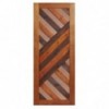 Door Wood Herringbone Bronze Std