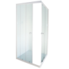 Aqua Lux Corner Entry Shower Door