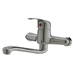 Amber Sink Mixer Wall Type