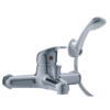 Amber Bath Mixer With Hand Shower