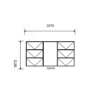 Window Frame Steel Td6787 F7