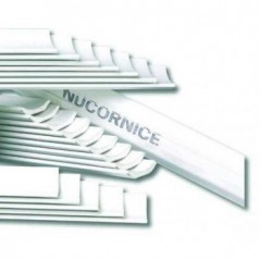 Nutec Cornice Plain 75mm 3.6m