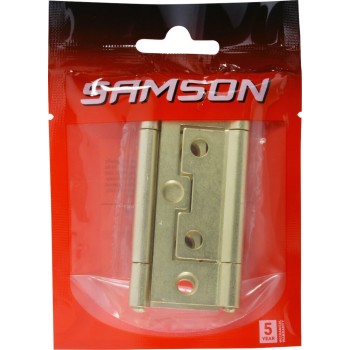 Samson Hinge Flush St 75mm Bronze Plated
