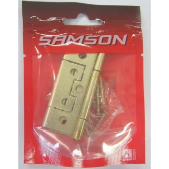 Samson Hinge Flush St 64mm Bronze Plated