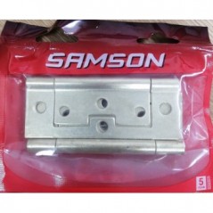 Samson Hinge Flush St 100mm Bronze Plated