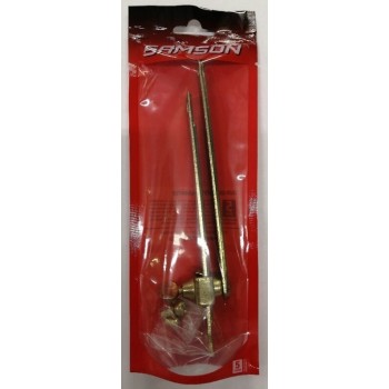 Samson Stay Sliding H/f 150mm Bronze Plated With Sc