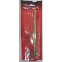 Samson Stay Peg H/f 200mm Bronze Plated With Screw